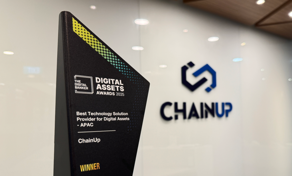 ChainUp Named Best Digital Assets Technology Solution Provider as Institutional Adoption Reaches Critical Mass 1 ChainUp Named Best Digital Assets Technology Solution Provider as Institutional Adoption Reaches Critical Mass